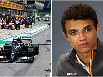 Bottas wins, Norris podium in...